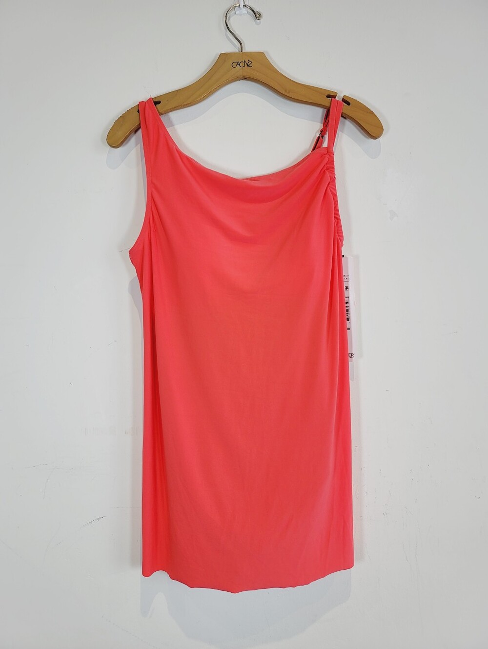 NWT TRIMSHAPER ASSYMETRICAL SWIM DRESS, SIZE 14